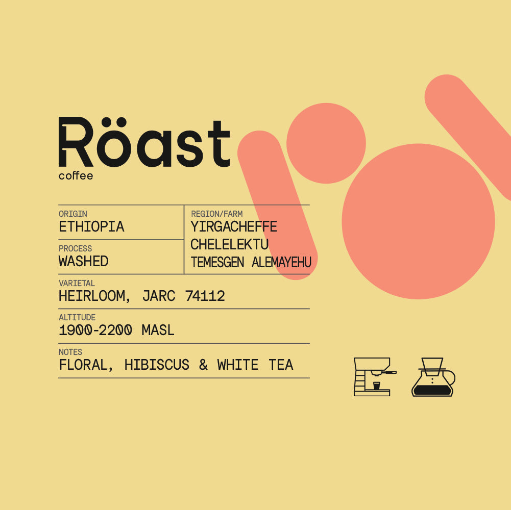 ETHIOPIA YIRGACHEFFE Chelelektu