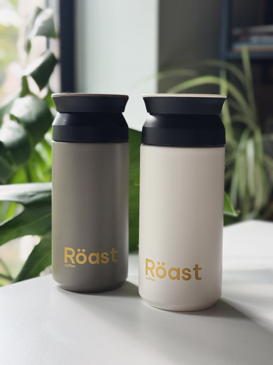 Logózott Rozsdamentes Acél Termosz - 350 ml